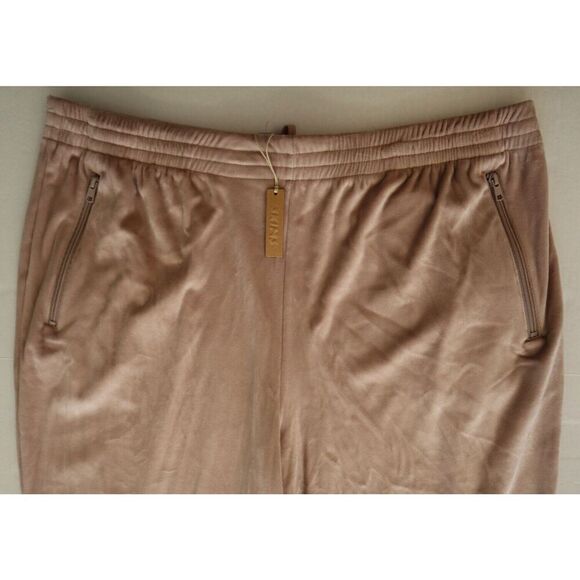 SKIMS AP-LPT-0781 Women's Sz 3XL Dusk/Light Pink Velour Track Pants - Picture 7 of 10